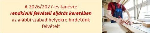Rendkívüli felvételi lehetőség